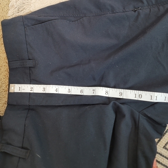 PATAGONIA BLACK STRAIGHT LEG BOOT CUT CASUAL PANTS, SZ 10 - Picture 14 of 15